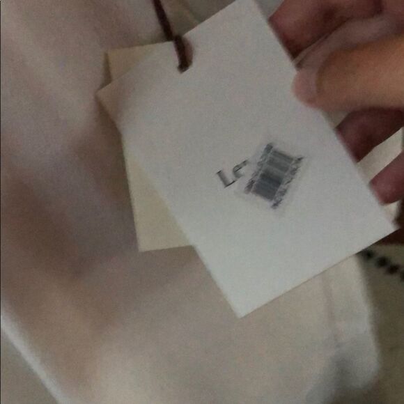 Lewit Split Kimono Sleeve Dress White NWT 6 - Picture 9 of 10